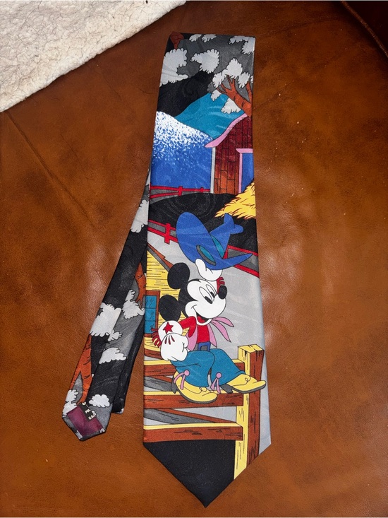 Bslancine Other - Vintage Disney Mickey Mouse Cowboy Novelty Tie Balancine Tie Works